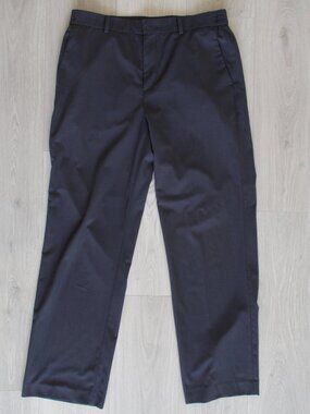 Mind Bridge Men's Navy Dress Pants Tapered Jogger Style US 34